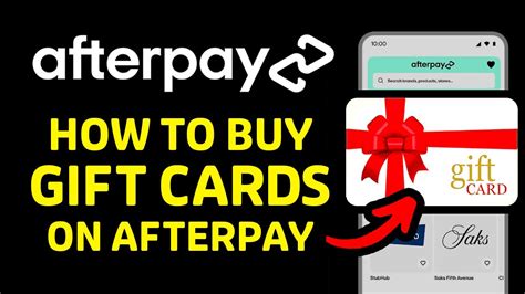 Afterpay Gift Cards: Seamless Holiday Presents Unveiled