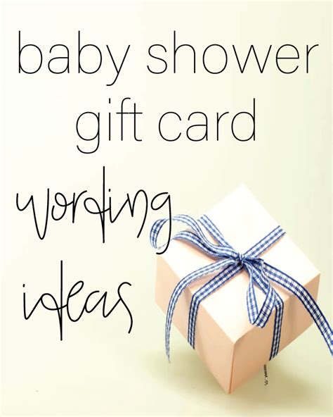 Best Baby Shower Gift Card Ideas for 2023