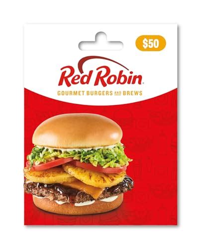 Check Balance on Red Robin Gift Card Now