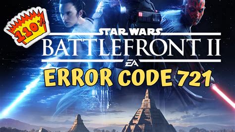 Fix Battlefront 2 Error Code 721 Fast!