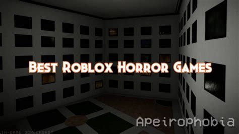 Top Roblox Horror Games Thrill Seekers Love