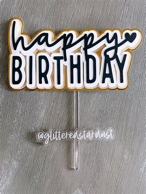 Best Birthday Cake Cake Topper Ideas