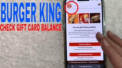 Check Your BK Gift Card Balance Instantly Today