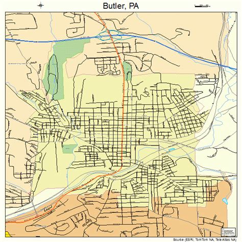 Butler PA Map: Quick Route Guide