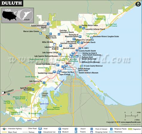 Duluth MN Map: Explore Efficient Navigation