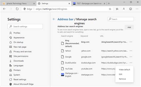 Edge Settings: Boost Search Engine Rank
