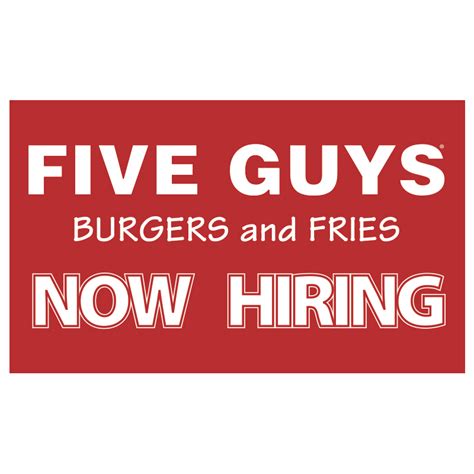 Five Guys Hiring: Exclusive Job Opportunities Available