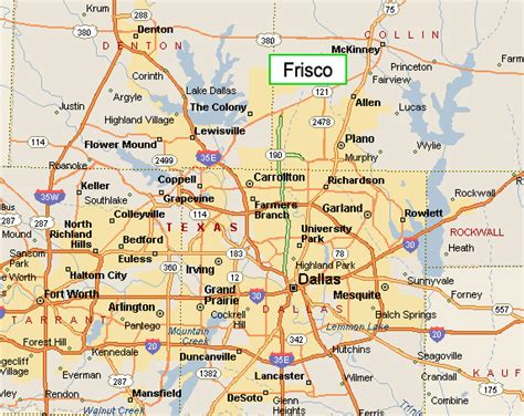 Frisco TX Map: Your Ultimate Guide to Navigating the City