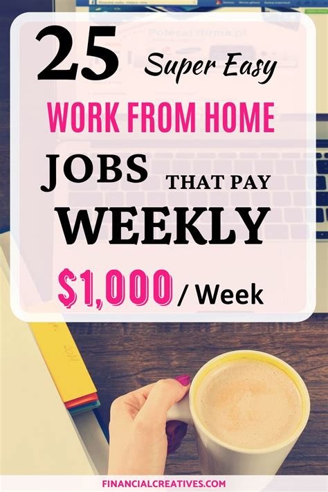 Best Weekly-Pay Jobs for Immediate Cash Flow