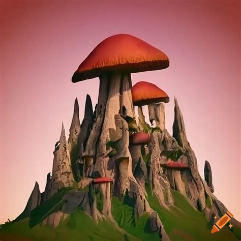 Explore the Mysteries of Mushroom Mountain