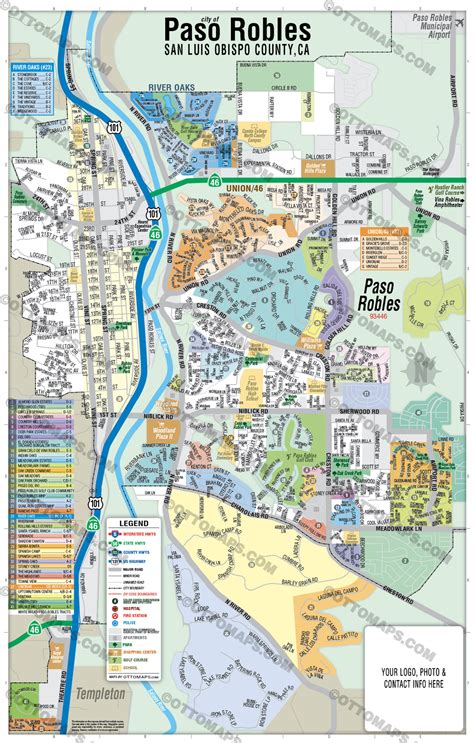 Paso Robles California Map: Discover Hidden Gems