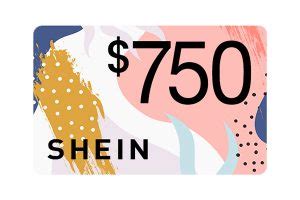 Unlock Exclusive Deals with Shein 750 Gift Card Offer