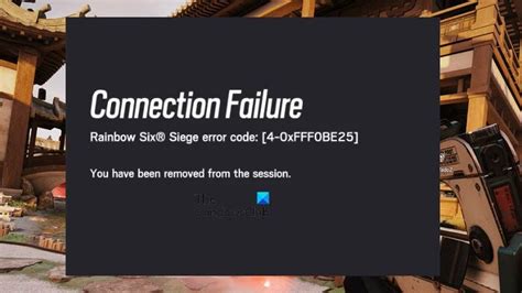Fix Siege Error Code 40xfff0be2c Instantly!