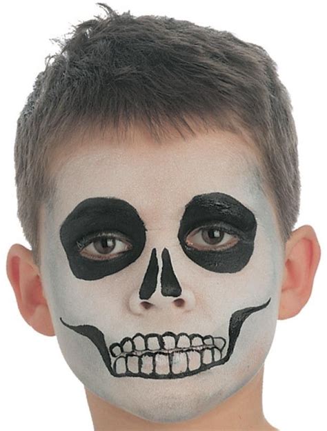 Skeleton Face Paint Ideas for Halloween Parties