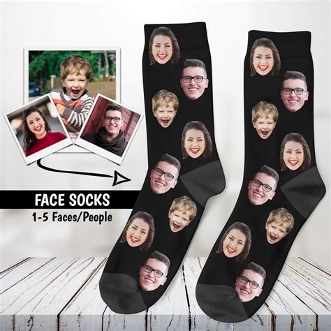 Unique Socks with Faces: Fun for All!