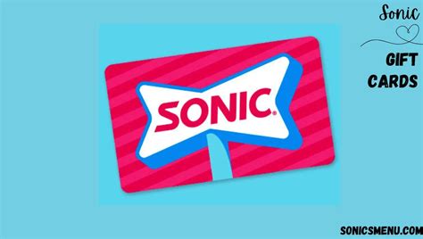 Check Sonic Drive In Gift Card Balance Fast and Easily Today