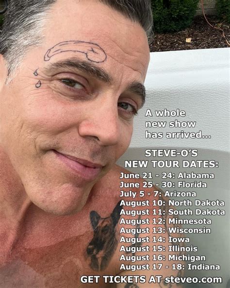 Steve O Face Tattoo