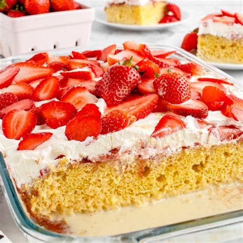 Ultimate Strawberry Tres Leches Cake Delight