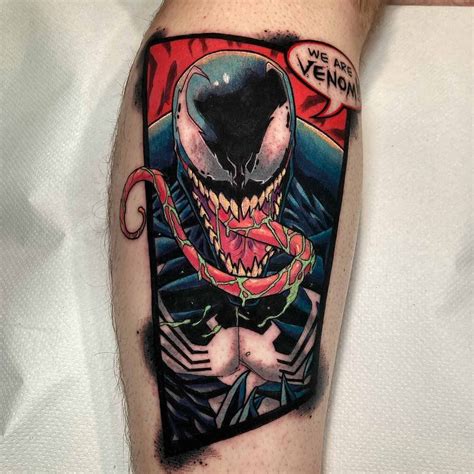 Venom Tattoo Designs: Captivating Ideas for Tatted Fans