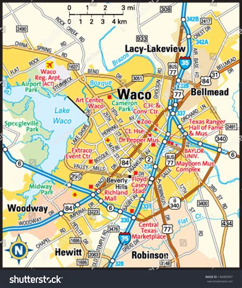 Ultimate Texas Waco Map Guide for Travelers